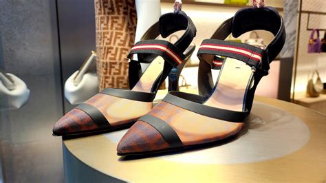 fendi short heels|fendi heels for women.